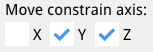 Move constrain axis example